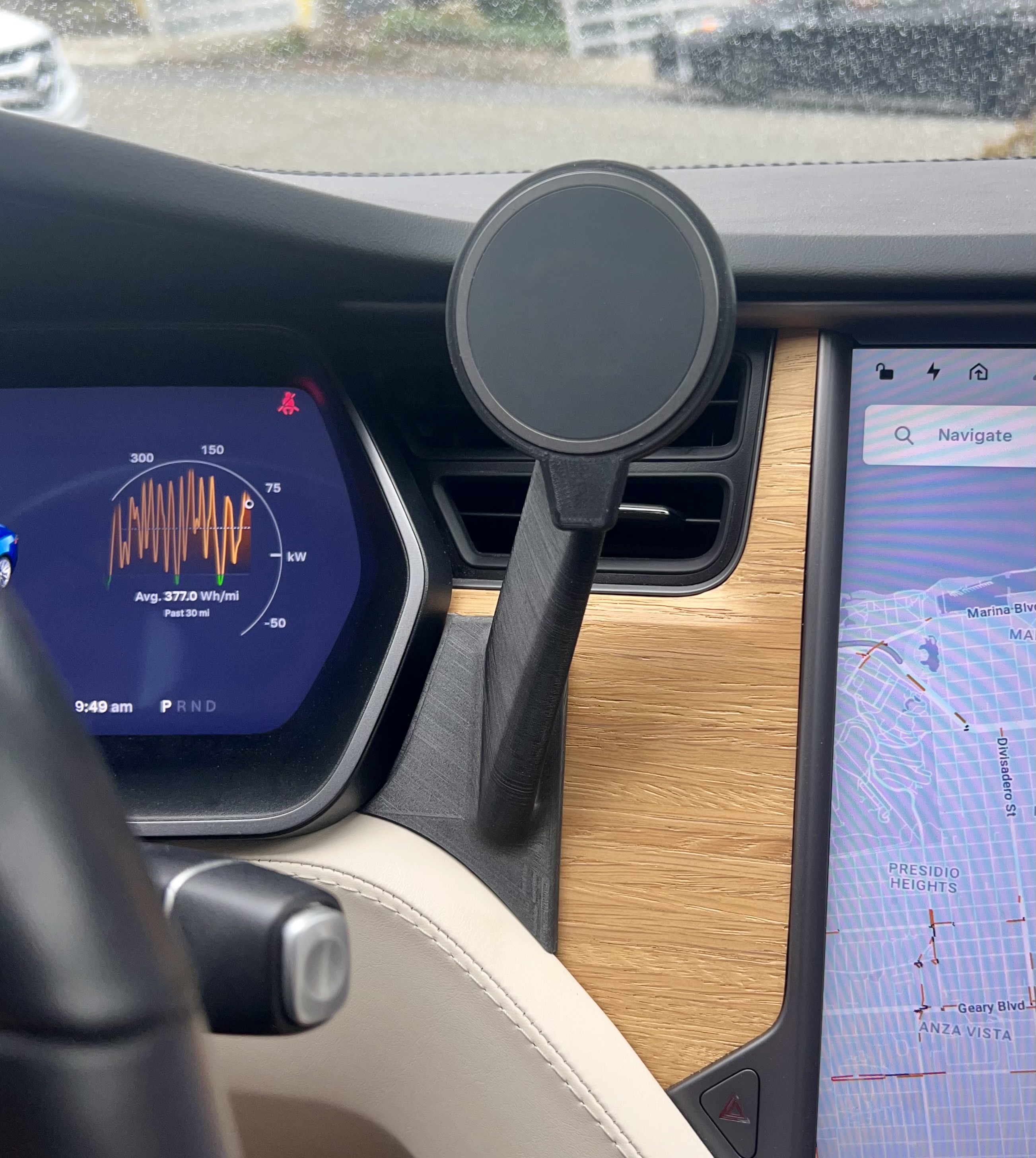 MagSafe Phone Mount for the Tesla Model S (2012-2020)